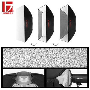 JINBEI M 60*90cm Photography Studio <strong>Soft</strong> <strong>Box</strong> Continuous <strong>Light</strong> with Bowens Mount for Vlogging Camera for youtube - Product Image 4
