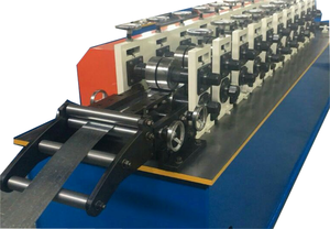 Automatique en métal acier c bande quille et u boucles rouleau de piste formant la machine - Product Image 3