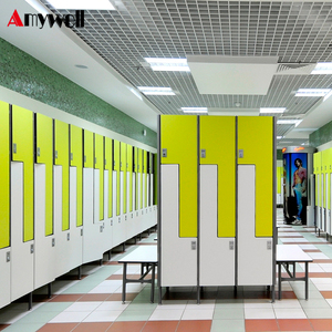 Amywell chất lượng Cao 12 mét hình chữ z formica hpl tấm chống thấm nước locker - Product Image 1