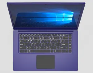 NEWEST wholesale 15.6 inch laptop computer 10000mAh 2+32GB Intel Celeron N3350 netbook support RJ45