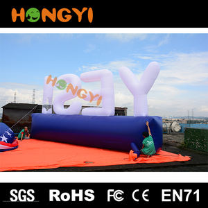 Inflable Digital Balloon Digital Decoration Al aire libre letras del alfabeto 3D es modelo de publicidad decorativa que brilla <span class=keywords><strong>i</strong></span> - Product Image 1