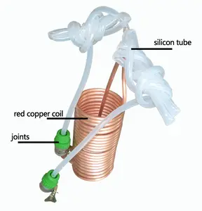 Bobina de refrigeração para refrigeração, equipamento de cerveja de cobre vermelho com bobina de resfriamento para venda