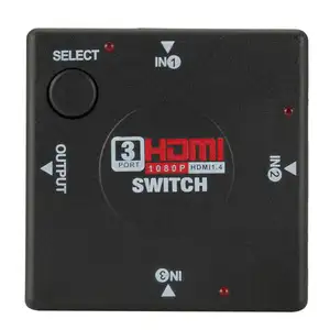 Scatola Hub Switcher Audio Video HDMI 3 In 1 Out per HDTV 1080P Blu-Ray PS3 x-box