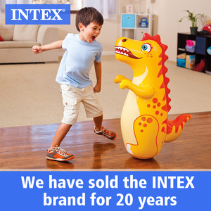 Intex กระเป๋า <span class=keywords><strong>Bop</strong></span> 44669 3D เด็ก,กระเป๋าชกมวยกระเป๋าของเล่นเด็กกระแทกของเล่นเด็กที่พ่ายแพ้ระเบิดได้แก้วเป่าลม - Product Image 2