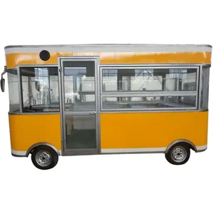Китайский Электрический мини-автобус, тележка для мороженого, грузовик для продажи еды