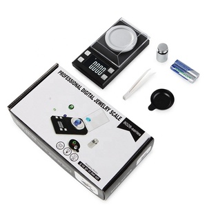 50g 0,001g hochpräziser Schmuck Digitale elektronische Taschen waage Tragbare Diamant waage - Product Image 6
