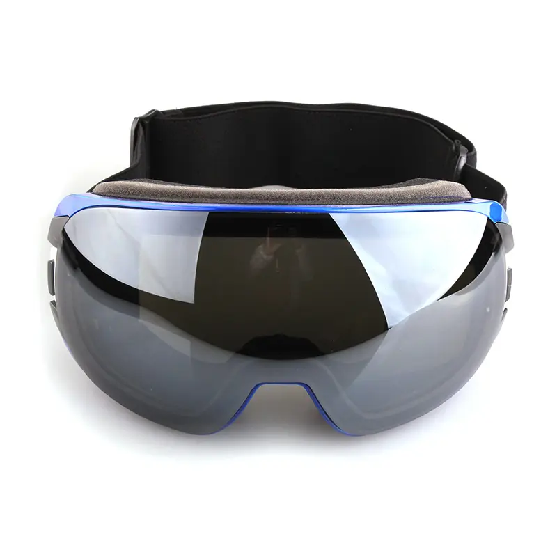 Custom Verwisselbare lens snowboard bril dubbele Anti-fog lens ski snowboard <span class=keywords><strong>googles</strong></span> met uw logo riem