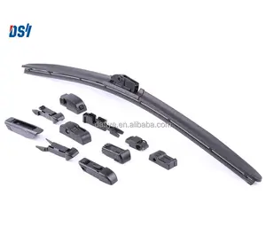 DSY factory wiper blade adapter multifungsi, pisau wiper pembersih jendela kaca 10 in 1