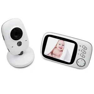 VB603 bebek izleme monitörü 2.4GHz 3.2 inç LCD ekran kablosuz babyfoon monitörü 2 yönlü ses dadı bebek bakıcısı bebek uyku monitörü