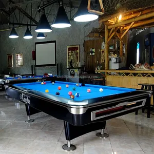 Solid Wood Top Billiard Slate Pool Table For Professional