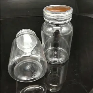 Empty 100g PET plastic Vitamin Supplement Medicine Pill Bottles