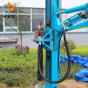Barrière Snelweg Bouw Hydraulische Stapel Rijden Machine - Product Image 5