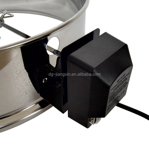 Support de <span class=keywords><strong>barbecue</strong></span> de luxe en acier inoxydable pour <span class=keywords><strong>barbecue</strong></span> à <span class=keywords><strong>charbon</strong></span> de bois, anneau de rôtisserie pour tous les modèles de 57 cm - Product Image 4