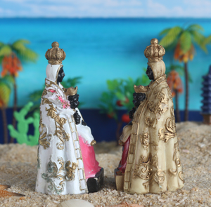 Madonna Di Tindari Virgen María estatua estatuilla decoración interior arte y coleccionable TV y película personaje antiguo - Product Image 4