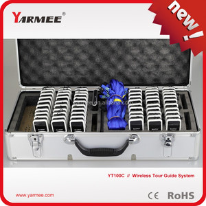 Portable de YT100 sans fil audio tour guide systèmes avec 99 canaux - Product Image 6
