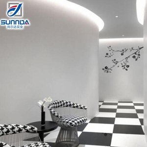 <span class=keywords><strong>Carrelage</strong></span> de sol en porcelaine poli brillant effet <span class=keywords><strong>miroir</strong></span> nano vitrifié <span class=keywords><strong>blanc</strong></span> Villa - Product Image 4