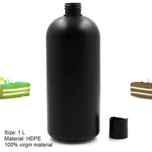 Полиэтиленовые полиэтиленовые флаконы с крышками, 1000 мл, 1 литр - Product Image 2