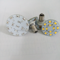 Fabricant Personnalisé 24v 60v E10 E14 Cabochon Lampe Auto Led Ampoules pour Amusement Ride