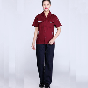 Divise <span class=keywords><strong>da</strong></span> <span class=keywords><strong>lavoro</strong></span> in cotone <span class=keywords><strong>da</strong></span> <span class=keywords><strong>uomo</strong></span> industriali aziendali con antirughe impermeabili e caratteristiche ad alta visibilità - Product Image 4