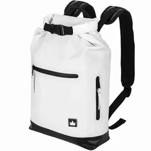 Amazon Supplier Comfortable OEM PVC Canvas Dry Backpack