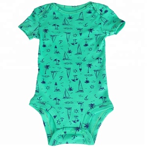Tutina a Maniche Corte in Cotone 100% con Design Casuale per Neonati e Bambini - Product Image 4