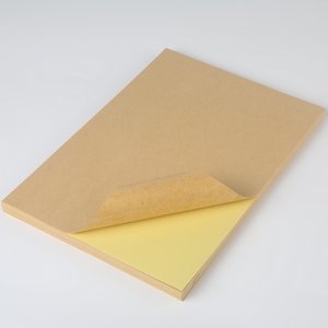 Étiquettes d'expédition en <span class=keywords><strong>papier</strong></span> <span class=keywords><strong>kraft</strong></span> <span class=keywords><strong>A4</strong></span>, étiquettes adhésives vierges, format <span class=keywords><strong>A4</strong></span>, autocollants - Product Image 3