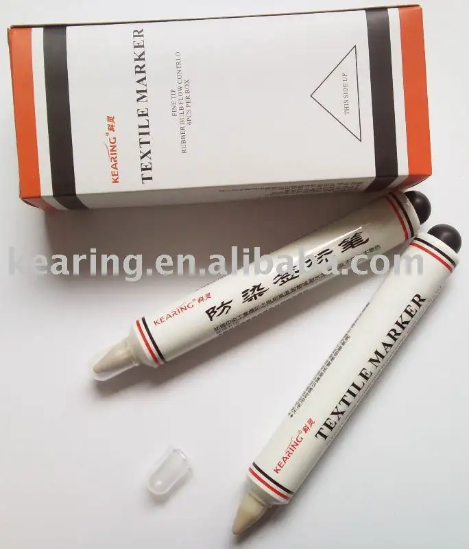 Têxtil Marker, Caneta de Marcação Permanente/dye-resistir caneta de marcação