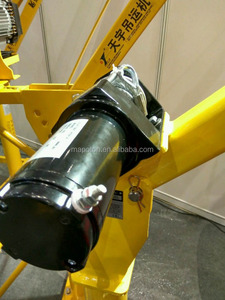 Treuil hydraulique portatif de grue, Mini-treuil électrique, 12V, DC, fabrication de grue - Product Image 5