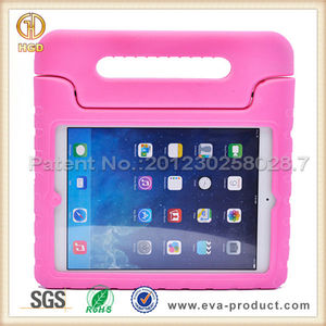 sgs pasado <span class=keywords><strong>los</strong></span> niños seguro a prueba de golpes duro cubrir la piel para ipad de aire con el mango - Product Image 1