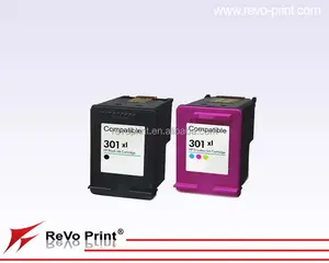 Cartucho de inyección de tinta Compatible con HP 301XL CH563EE/CH564EE