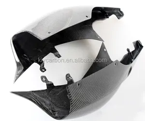 Piezas de motocicleta, Sección de asiento de fibra de carbono, carenados laterales para Suzuki GSXR 1000