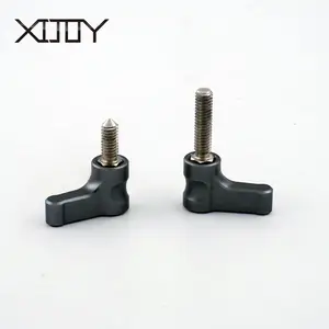 Đa năng Ratchet thumbscrew với rãnh grip-chiều dài tùy chỉnh trong M4, M5, M6-Hợp kim nhôm Anodized cao cấp để truy cập máy ảnh