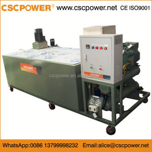 Salmuera 10 t en contenedores máquina de hielo de bloque con grúa sistema - Product Image 2
