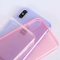 Mode paillettes cristal étincelle couverture souple transparente pour iPhone Xr X Xs 7 8 11 12 13 14 15 Plus Pro Max étui de téléphone portable