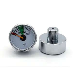 Pressure Gauge Manufacturer 1 Inch Air Pressure Meter Psi Pressure Gauge