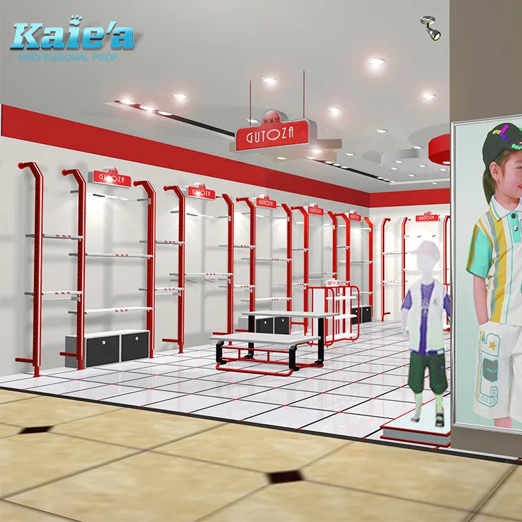 garment shop interior design/kids clothing store
