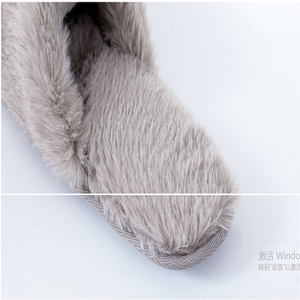 Grande lindo de la bola caliente antideslizante algodón zapatillas de interior - Product Image 5