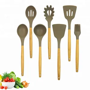 Premium Style Custom Küche Koch zubehör Utensilien Werkzeug Silikon Küchen utensilien Set Hersteller