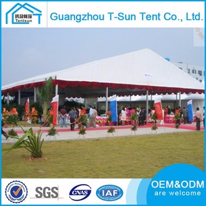 QINGDAO Vente Chaude 25 m Tendas Avec 2 m Extension Avant-Toit Preuve de L'eau De Mariage Indien Tentes Résistant Au Feu - Product Image 6