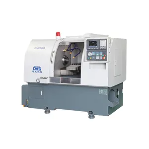 high performance quality speed heavy duty horizontal bed metal automatic knife type bench machine cnc lathe