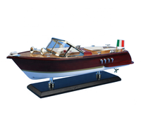 Modèles de yachts et de bateaux rapides exquis de 25 cm, objets de collection de haute qualité avec des offres imbattables, modèle de bateau rapide en bois Riva
