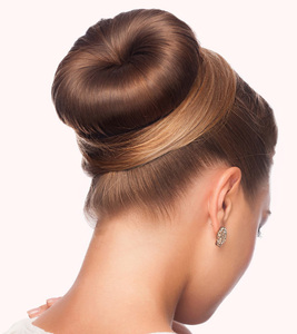 Mini <span class=keywords><strong>chignon</strong></span> pour cheveux, accessoire de coiffure pour femmes, vente en gros - Product Image 5