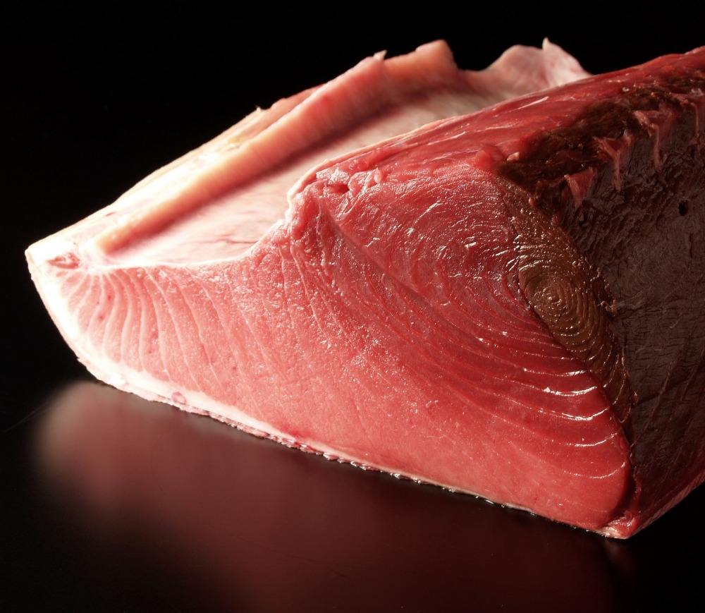 Frozen yellowfin tuna loin/tuna steak/tanah daging tuna