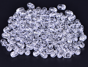Perles pivotantes transparentes de type T, 4.7x6mm/5x8mm, pierres de plate-forme flottantes, accessoire de pêche à la carpe - Product Image 3