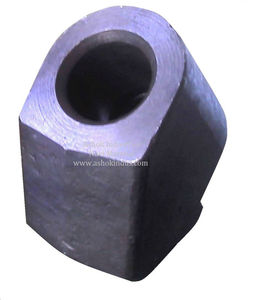Ashok Industries Blue Cast Metal Industrial Casting Component Dual Side Ports Flanged Mounting Surface for 50 Ton Excavators - Product Image 4