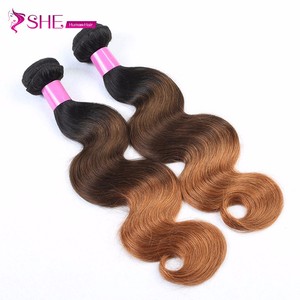body wave cheveux ondulés ombre 1b brun du Brésil cheveux humains vierges peut être teint <span class=keywords><strong>pas</strong></span> <span class=keywords><strong>cher</strong></span> - Product Image 3