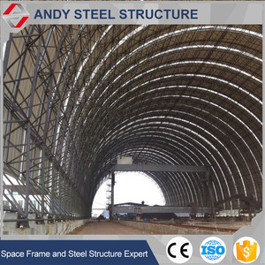 Préfabriqué haute anti-rouille en acier <span class=keywords><strong>arc</strong></span> truss structure <span class=keywords><strong>construction</strong></span> pour hangar de stockage de charbon - Product Image 4