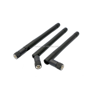Внешняя GSM Wi-Fi антенна 2,4 ГГц с SMA разъемом штекер маленький складной GA14 - Product Image 1