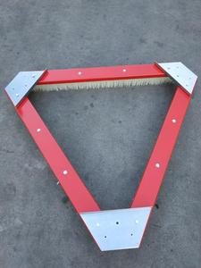 Escova de grama <span class=keywords><strong>artificial</strong></span>, escova triangular para escova de grama <span class=keywords><strong>artificial</strong></span>, ferramenta de instalação de grama