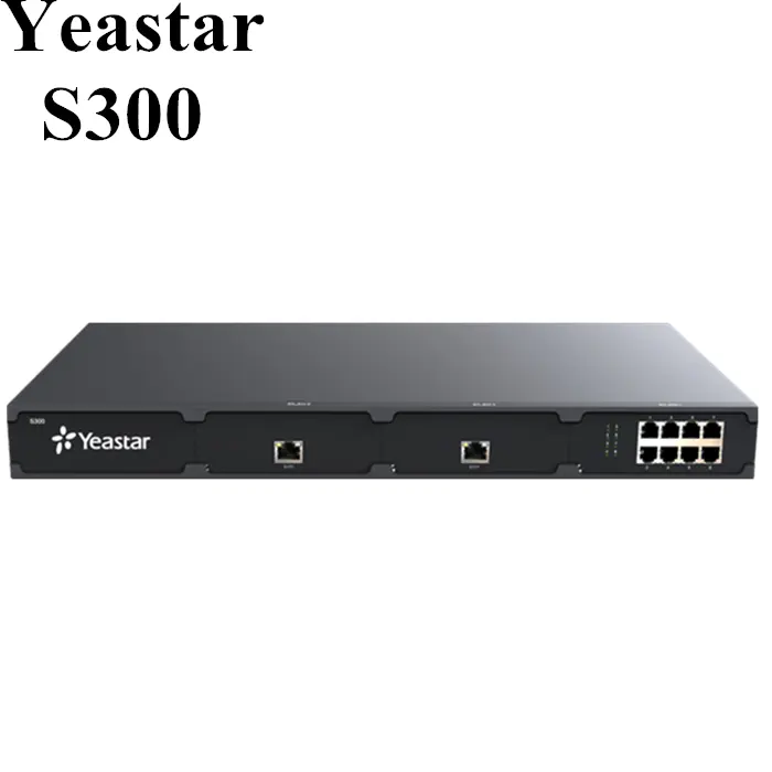 Yeastar S300 24 FXS/FXO/BRI Portları 6 GSM/CDMA/3G/4G Kanallar VoIP PBX